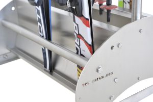 Halterung für die Ski